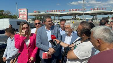 Kapıkule'de gurbetçilere CHP lideri Özel'in mektubu  dağıtıldı