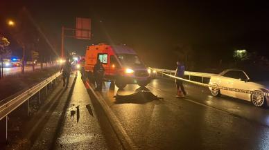 Kocaeli'de kaza: Motosiklet, önündeki araca çarptı; 1 ölü, 1 yaralı