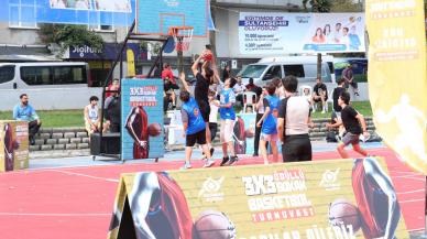 Sultangazi’de 4'üncü geleneksel ‘3x3 Sokak Basketbol Turnuvası’ düzenlendi