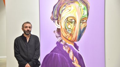 Ressam Şahin Demir'in Sorguda sergisi sanatseverlerin beğenisine sunuldu