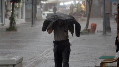 Marmara'da beklenen yağış Edirne'de başladı!