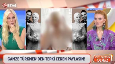 Söylemezsem Olmaz ekibinden büyük gaf! Kadir Ezildi’nin nişanlısı Gamze Türkmen’in türbansız halini yayınladılar