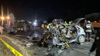 Tekirdağ’da trafik kazası sonrası yangın faciası: 5 ölü