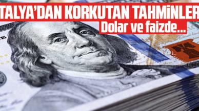 İtalya'dan korkutan faiz ve dolar tahmini