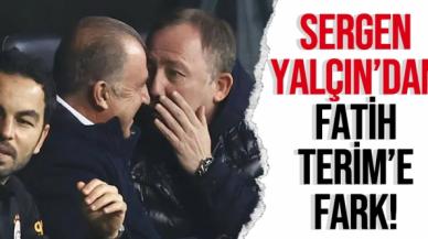 Sergen Yalçın'dan Fatih Terim'e ilginç üstünlük! 65 maçta...