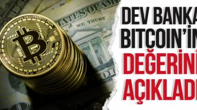 Dünyaca ünlü banka Bitcoin'in adil değerini açıkladı