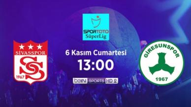 Sivasspor Giresunspor maçı canlı izle | Bein Sports 2 izle