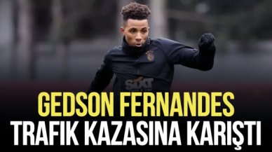 Gedson Fernandes zincirleme trafik kazasına karıştı!