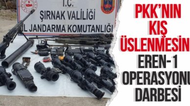 PKK’nın kış üslenmesine Eren- 1 Kış Operasyonu darbesi