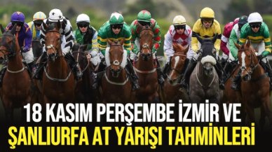 18 Kasım 2021 Perşembe İzmir ve Şanlıurfa At Yarışı Tahminleri (izle) - TAY TV ve TJK TV