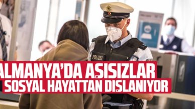 Almanya'da çok sert yeni kısıtlamalar: Aşısızlar sosyal hayattan dışlanıyor