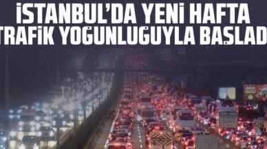 Trafikte hafta yoğun başladı