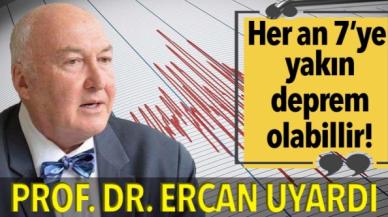 Prof. Dr. Ercan’dan korkutan uyarı: her an 7'ye yakın deprem olabilir