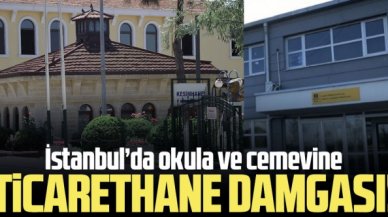 Okul ve cemevine ticarethane damgası!