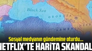 Netflix'teki harita skandalı şoke etti! Gündeme oturan o kare...