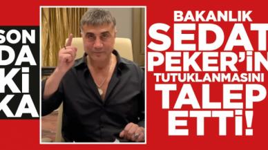 Adalet Bakanlığı, BAE'den Sedat Peker'in tutuklanmasını talep etti!