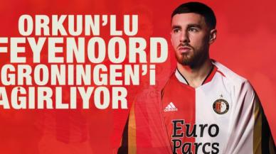 Orkun Kökçü'lü Feyenoord Groningen'i ağırlıyor