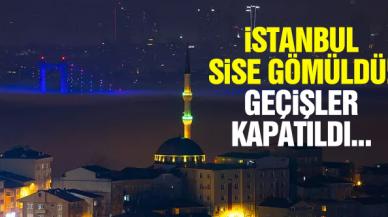 İstanbul'da sis hakim! Boğazlarda gemi geçişleri durduruldu