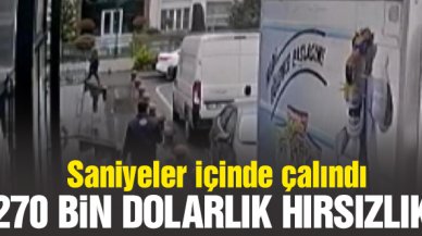 Başakşehir'de 270 bin dolarlık hırsızlık