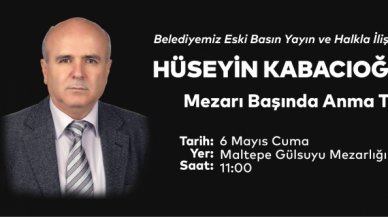 Hüseyin Kabacıoğlu mezarı başında anılacak