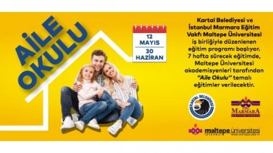 Kartal Belediyesi “Aile Okulu” eğitim semineri düzenliyor