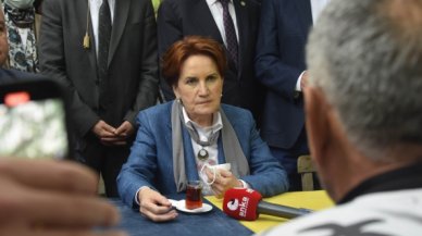 Akşener'den esnaf ziyareti