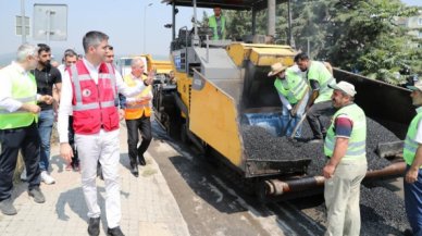 Kartal’da sezonun ilk asfaltı döküldü