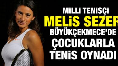 Milli sporcu Melis Sezer Büyükçekmece’de