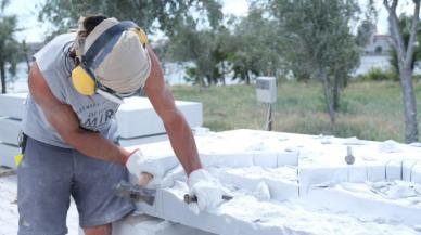 Heykeltıraşlar Büyükçekmece'de bir araya geldi