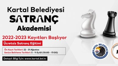 Kartal Belediyesi Satranç Akademisi kayıtları başlıyor