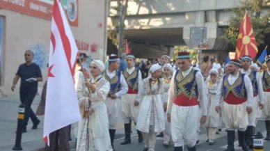 Uluslararası Halk Oyunları Festivali'nde muhteşem final