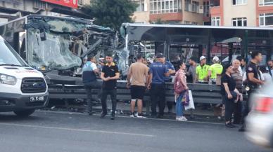 Metrobüs kazasında sürücü fenalaştı iddiası