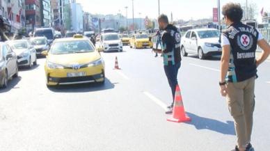 Kadıköy'de taksicilere denetim