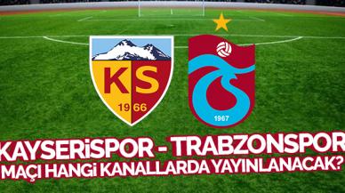 Kayserispor Trabzonspor canlı izle (01.11.2022) | Maçı yayınlayan kanallar listesi