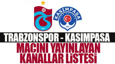 (CANLI İZLE) Trabzonspor Kasımpaşa maçını canlı yayınlayacak kanallar listesi