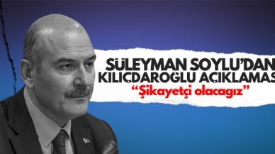 Süleyman Soylu'dan Kemal Kılıçdaroğlu'na uyuşturucu yanıtı: 'Bu uluslararası istihbarat oyunudur'