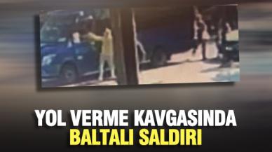 Sancaktepe'de yol verme kavgasında baltalı saldırı