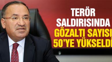 İstiklal Caddesi'ndeki terör saldırısına ilişkin gözaltı sayısı 50'ye yükseldi!