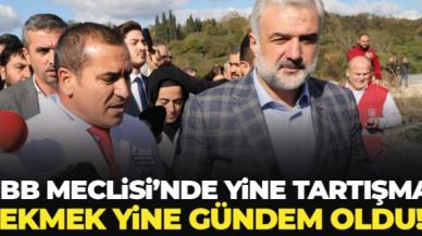 İBB Meclisi'nde ekmek yine gündem oldu!