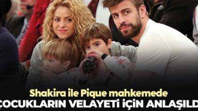 Shakira ile Pique çocukların velayeti için anlaştılar