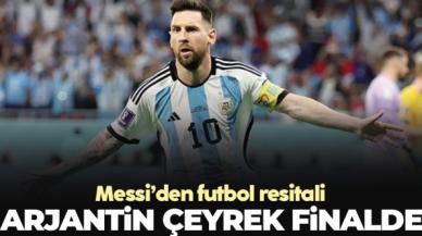 Messi Arjantin'i Dünya Kupasın'da çeyrek finale taşıdı