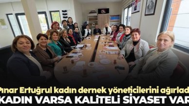 Beylikdüzü Atatürk Düşünce Derneği Başkanı Pınar Ertuğrul: Kadın varsa kaliteli siyaset var