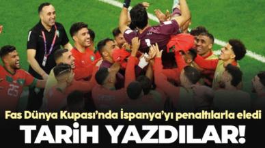 Fas büyük süpriz yaptı! İspanya'yı penaltılarla eleyip çeyrek final biletini kazandı