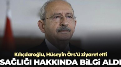 Kılıçdaroğlu, İYİ Partili Hüseyin Örs’ü hastanede ziyaret etti