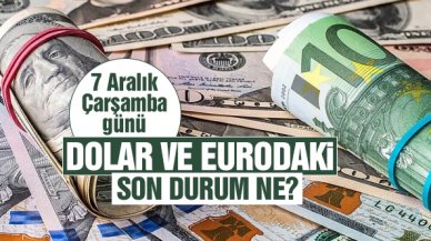 7 Aralık 2022 Çarşamba dolar ve euro kaç lira? Alış ve satış fiyatları