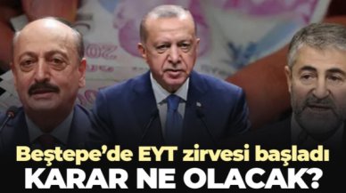 EYT için geri sayım başladı; Cumhurbaşkanı Recep Tayyip Erdoğan önderliğinde düzenlenen toplantı sürüyor