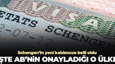 Schengen'in yeni üyesi belli oldu!