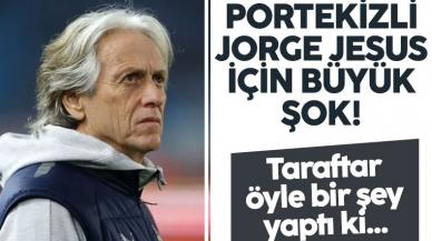 Trabzonspor mağlubiyeti Jorge Jesus'a pahalıya mal oldu! Taraftar bunu yaptı...