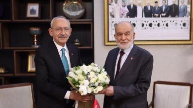 Kılıçdaroğlu'ndan Temel Karamollaoğlu'na geçmiş olsun ziyareti