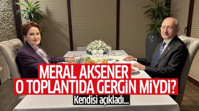 Meral Akşener: Kılıçdaroğlu ile aramızda gerginlik yok